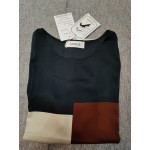 NASIQXB Women's Short Sleeve Color Block Casual Loose Blouse T Shirts