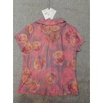 FCzaibaofu Women's Fashion Casual Blouse Short Sleeve Shirts Tops