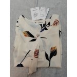 mdskiye Women's Floral Print Tops Short Sleeve T Shirt Blouses