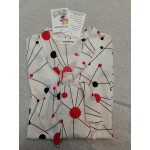 YECHMNGD Women's Polka Dots Shirt Short Sleeve Tops Summer Casual Blouse