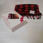 CFLVAEK Scarfs Women's Fashion Long Shawl Big Grid Winter Warm Lattice Large Scarf