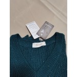 ZhuozoIY Women's Knit Shirts V Neck Long Sleeve Casual Sweater