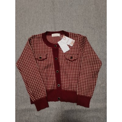Plcasen Women's Sweater Long Sleeve Knitted Button Down Sweater