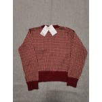 Plcasen Women's Sweater Long Sleeve Knitted Button Down Sweater