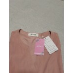 AETYLK Women's Casual Short Sleeve V Neck Dress Tie Front Button Up Mini Dresses