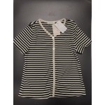 DLGBgirls Women's Short Sleeve Striped T-Shirt Tee Shirt Tops Slim Fit Blouses