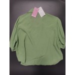 Ytobaz Women's Long Sleeve Button Down Shirts,Tie Front Button Down Tops Casual Blouses