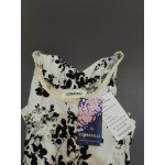 CCMAOLU Womens Tops Floral Summer Button Down Blouse Short Sleeve Shirts