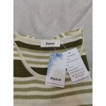 Blphud Women's Causal Loose Short Sleeve Cozy Knit Sweaters Tops T-shirt