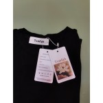 Txmfgh Women's Knit Tops Cold Shoulder Long Sleeve Loose Blouse Sweaters