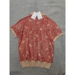 MCVSGQR Womens Summer Tops Casual V Neck Tee Shirts Short Sleeve Fashion Loose Blouse