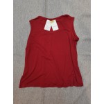XIUAGANY Women’s Tank Tops Crewneck Sleeveless Casual Summer T Shirts Solid Color Loose Fit Shirt Tees