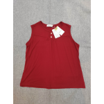 XIUAGANY Women’s Tank Tops Crewneck Sleeveless Casual Summer T Shirts Solid Color Loose Fit Shirt Tees