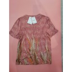 Hyknon Womens Short Sleeve Elegant Casual Tops Blouse