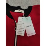 yxlaml Women's Tops Long Sleeve Zipper Closure Jacket