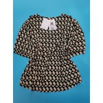 Fwuguen Womens Casual Tops Tunic Blouses Lightweight Half Sleeve Blouse