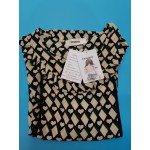 Fwuguen Womens Casual Tops Tunic Blouses Lightweight Half Sleeve Blouse