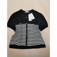 Lxfasshor Women Striped Blouses Short Sleeve Button Down Blouses