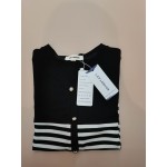 Lxfasshor Women Striped Blouses Short Sleeve Button Down Blouses