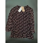 VtModv Womens Tops Floral Print Long Sleeve Blouses