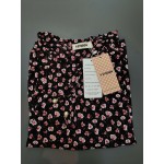VtModv Womens Tops Floral Print Long Sleeve Blouses